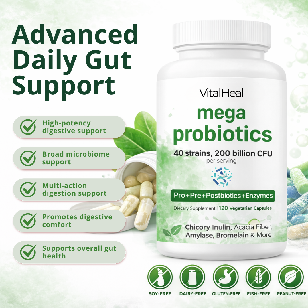 Micro Ingredients Mega Probiotics for Digestive Balance & Daily Gut Comfort