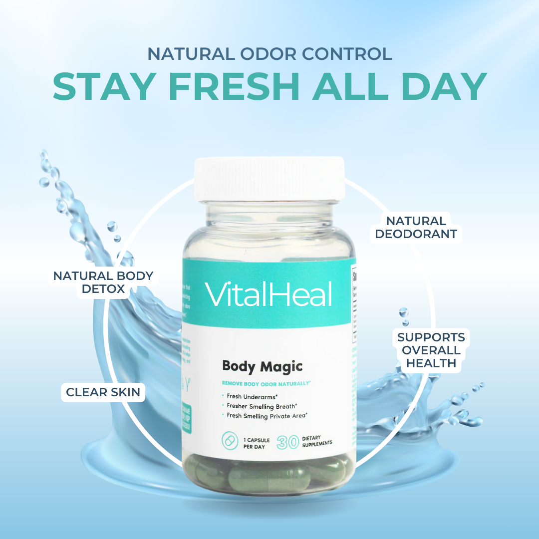 Body Magic Chlorophyll Pill for Internal Freshness and Clear Skin