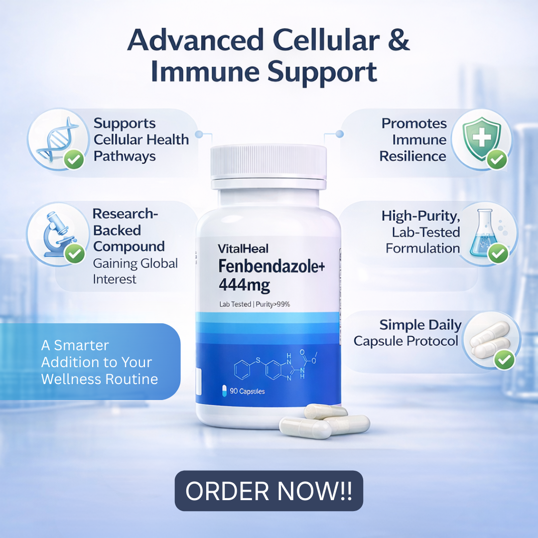 Fenbendazole 444 mg Advanced Capsules for Cellular & Metabolic Balance