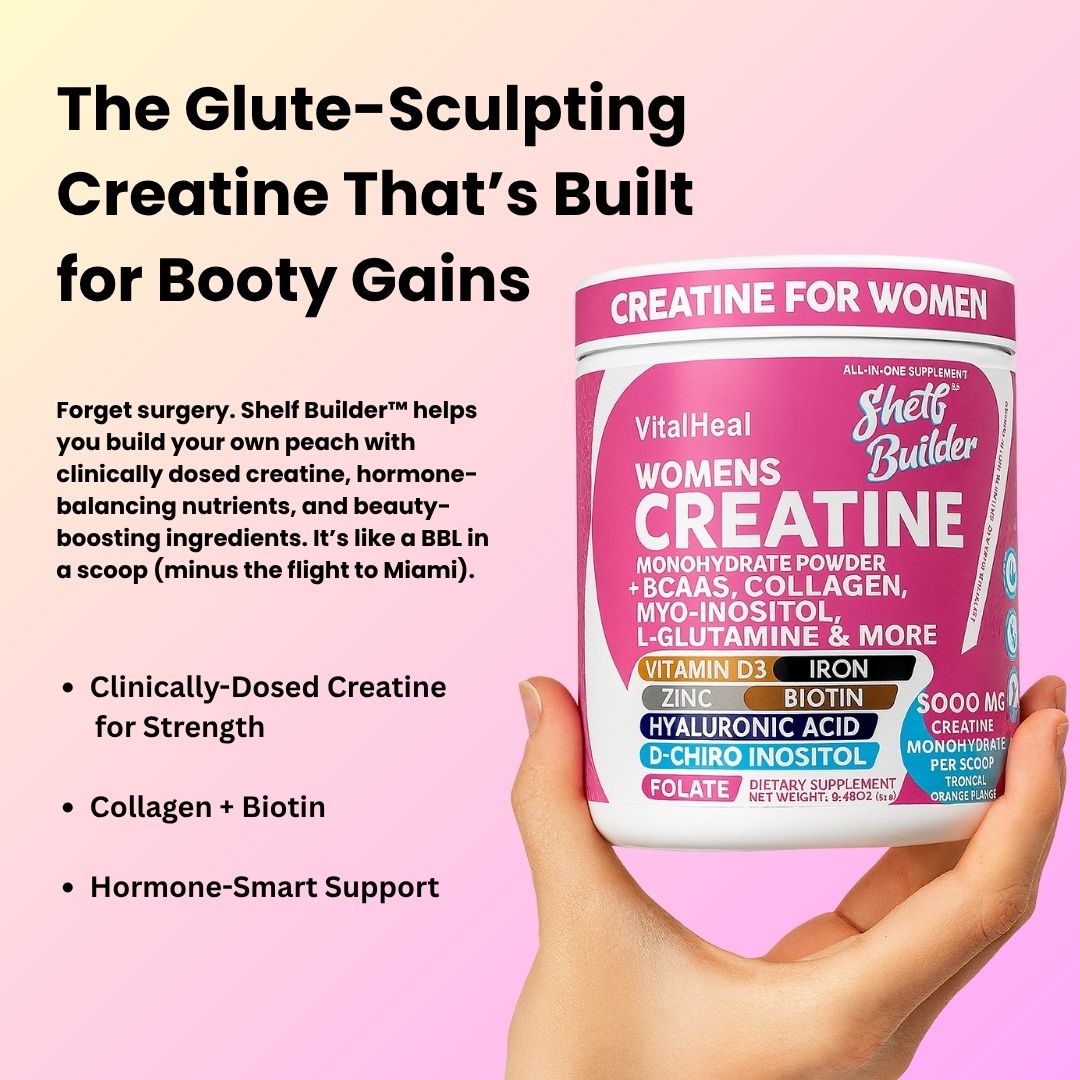 Creatine for Women + BCAA, Collagen & Vitamins – Daily Strength Mix