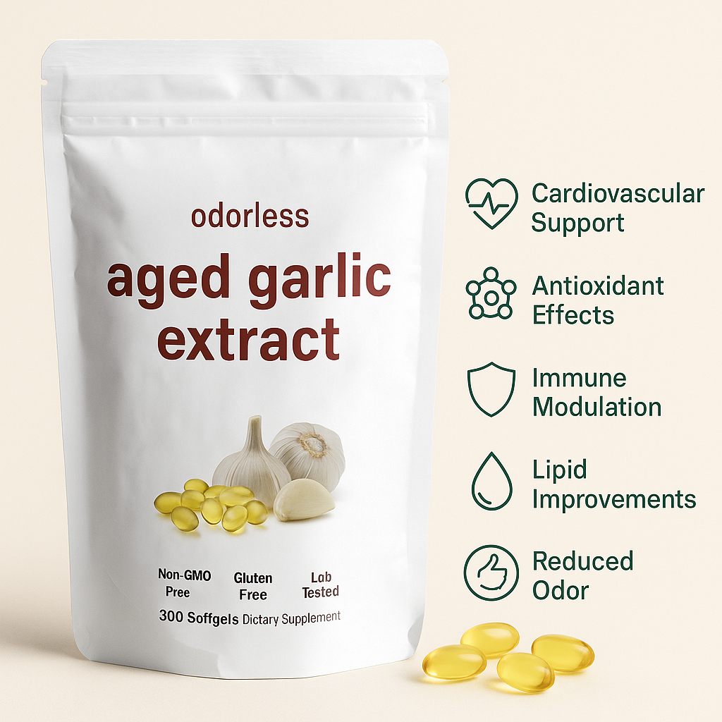 Aged Garlic Extract – Odorless High Potency
