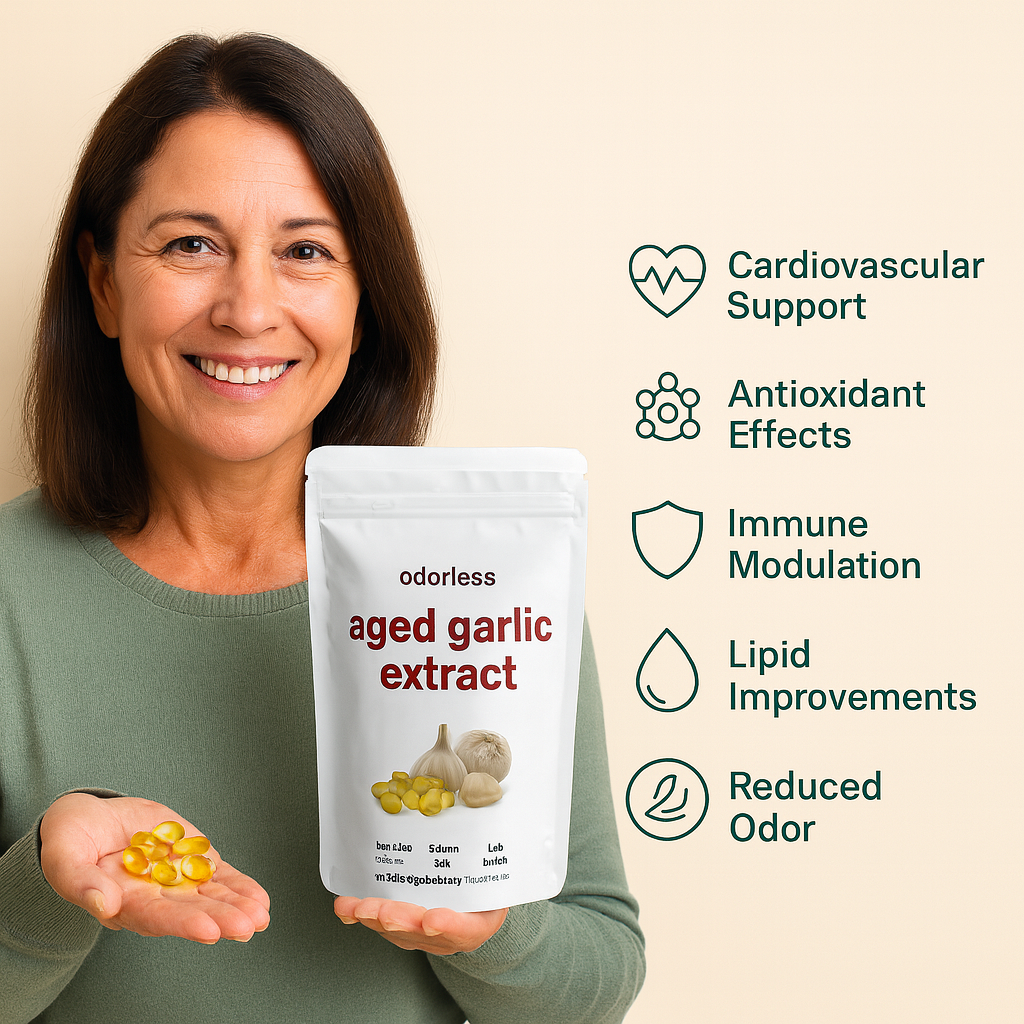 Aged Garlic Extract – Odorless High Potency