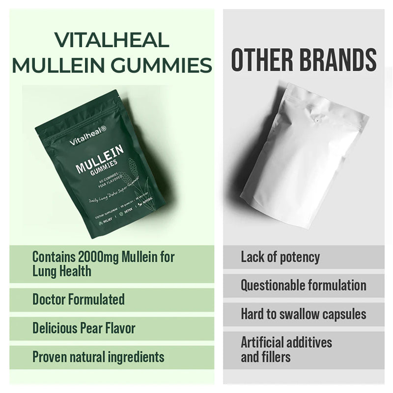 Lung Detox Mullein Gummies