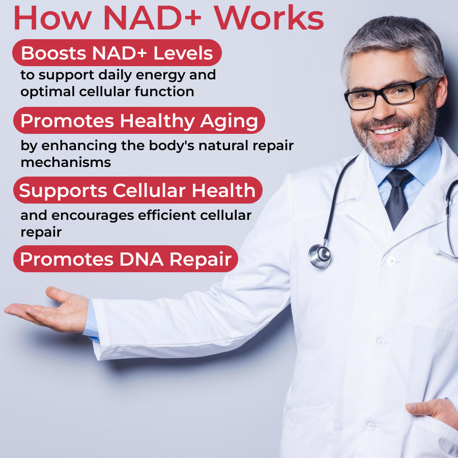 NAD+ DRINK MIX – ENERGY, FOCUS & LONGEVITY