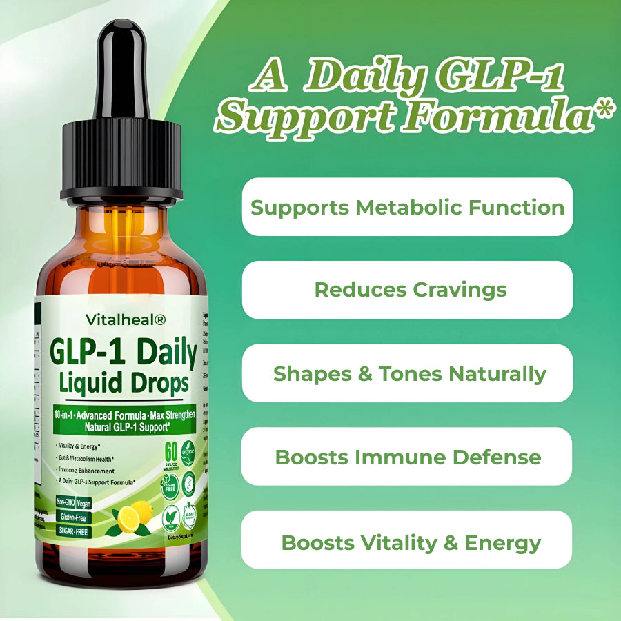 GLP-1 Liquid Drops - Supports Metabolism And Cravings
