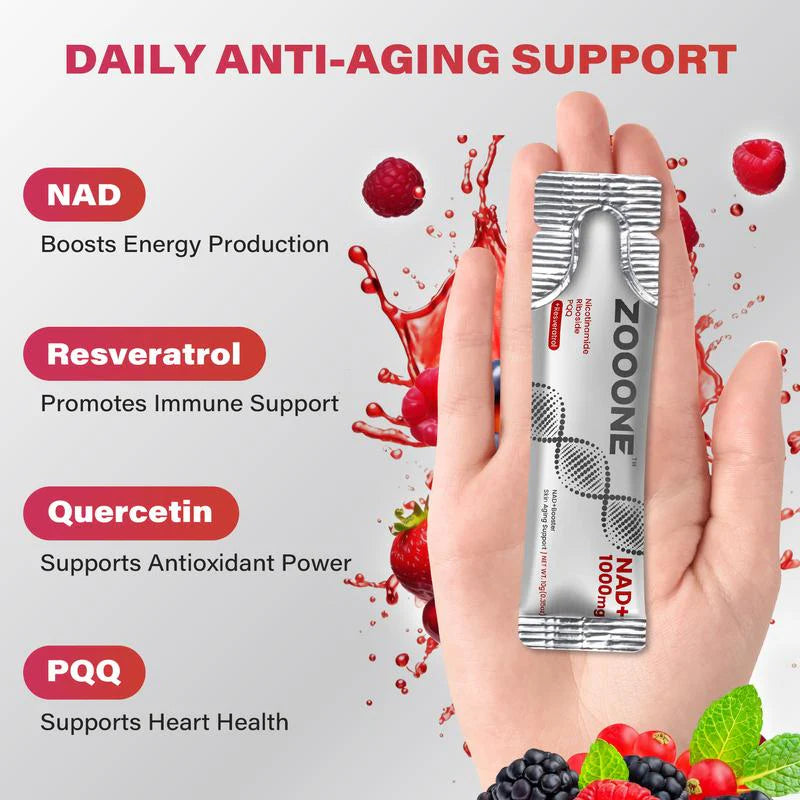 NAD+ DRINK MIX – ENERGY, FOCUS & LONGEVITY