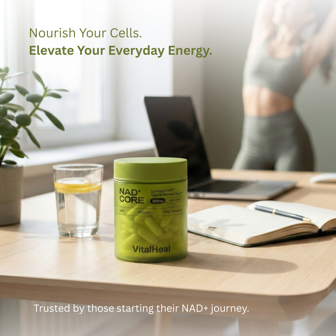 NAD+ Core – Liposomal NAD Supplement for Cellular Energy Support