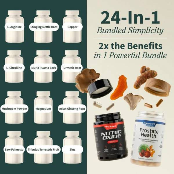 Prostate Health + Nitric Oxide Combo