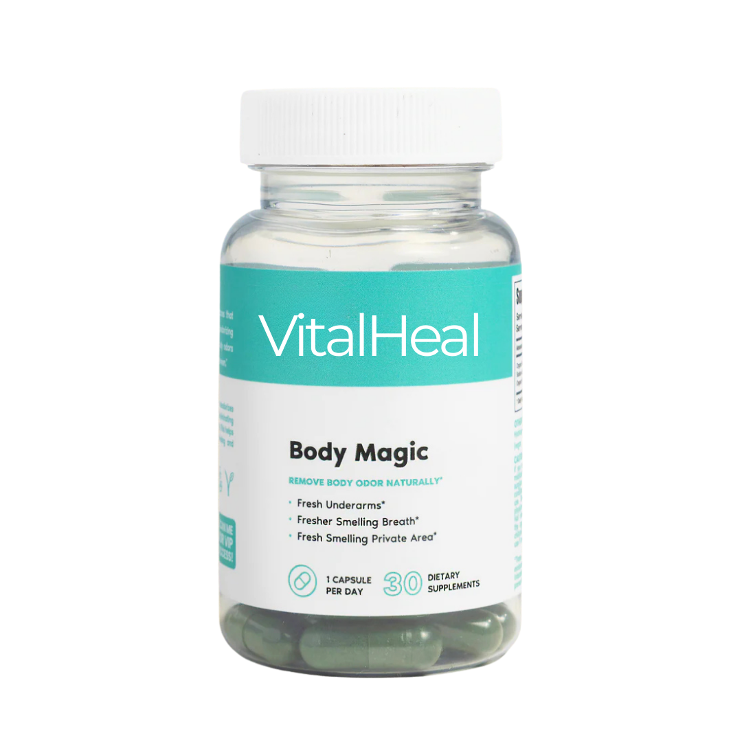 Body Magic Chlorophyll Pill for Internal Freshness and Clear Skin