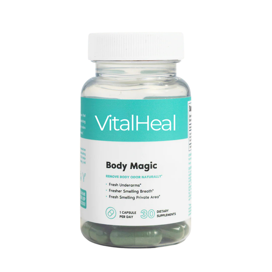 Body Magic Chlorophyll Pill for Internal Freshness and Clear Skin