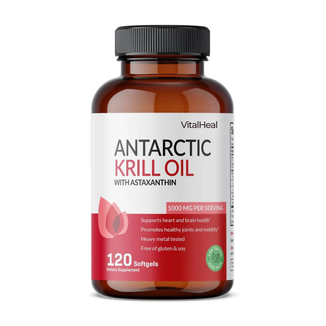 Antarctic Krill Oil 1000mg with Astaxanthin