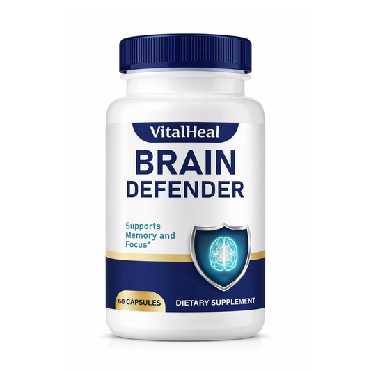 Brain Defender Brain Support for Focus, Mental Clarity & Daily Performance