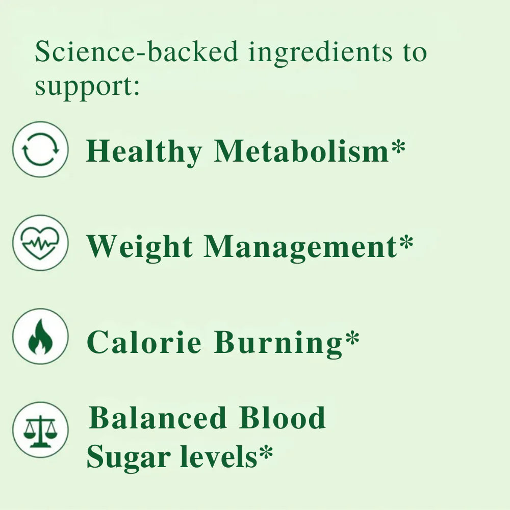 Metabolism Booster – Burn Fat, Loose Weight & Curb Cravings Fast