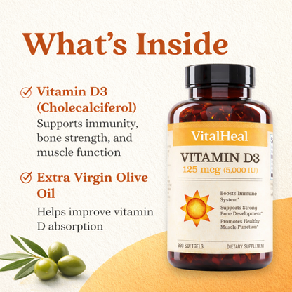 NatureWise Vitamin D3 for Immune Support, Bone Strength & Muscle Function
