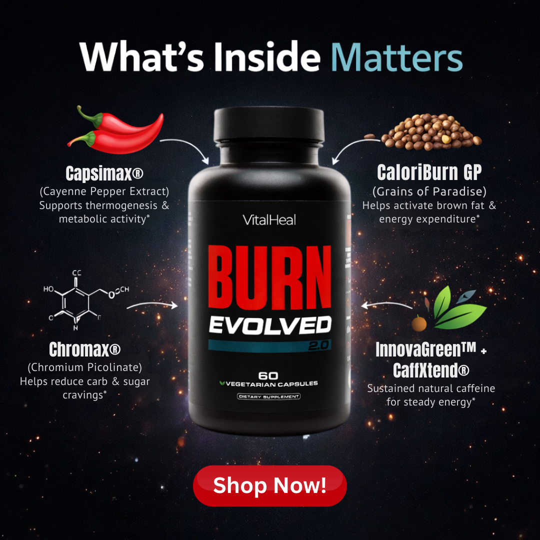 Burn Evolved 2.0 Support for Metabolism, Energy & Appetite Control