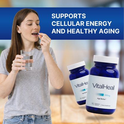 Tru Niagen Daily NAD+ Support for Cellular Energy & Metabolic Balance