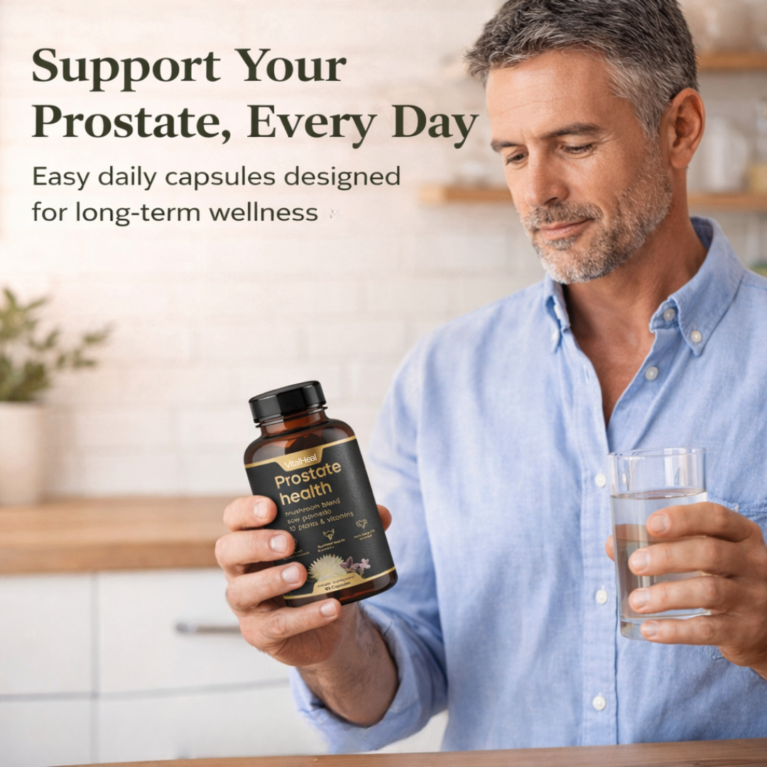 Natural Prostate Health Capsules for Daily Urinary Comfort and Balance