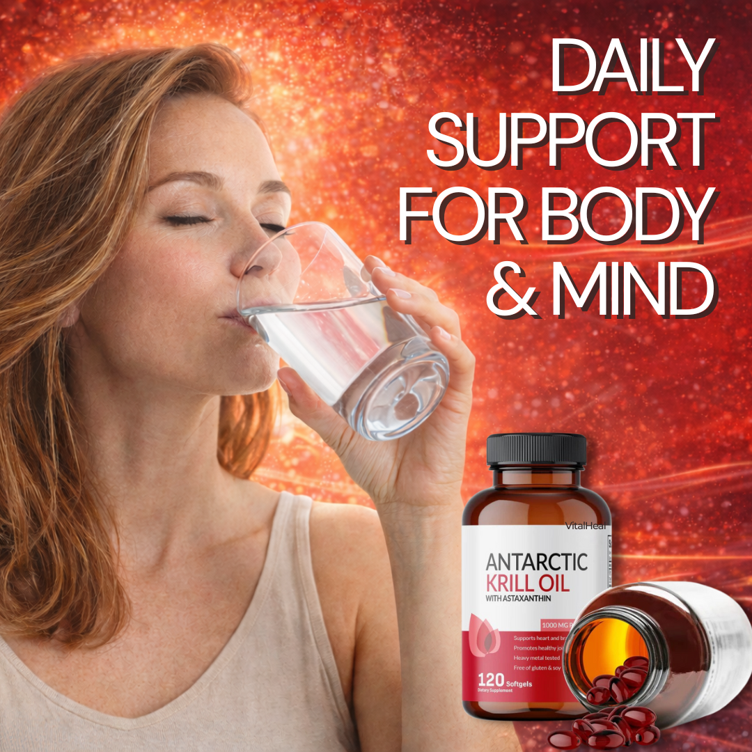 Antarctic Krill Oil 1000mg with Astaxanthin