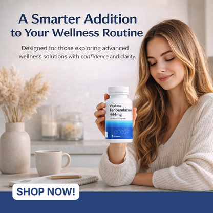 Fenbendazole 444 mg Advanced Capsules for Cellular & Metabolic Balance