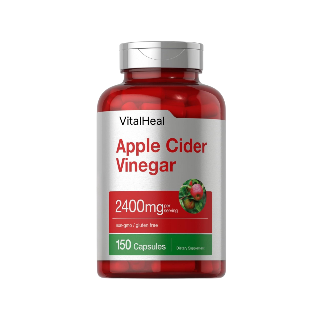 Apple Cider Vinegar Capsules – 2400 mg