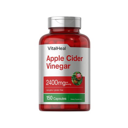 Apple Cider Vinegar Capsules – 2400 mg