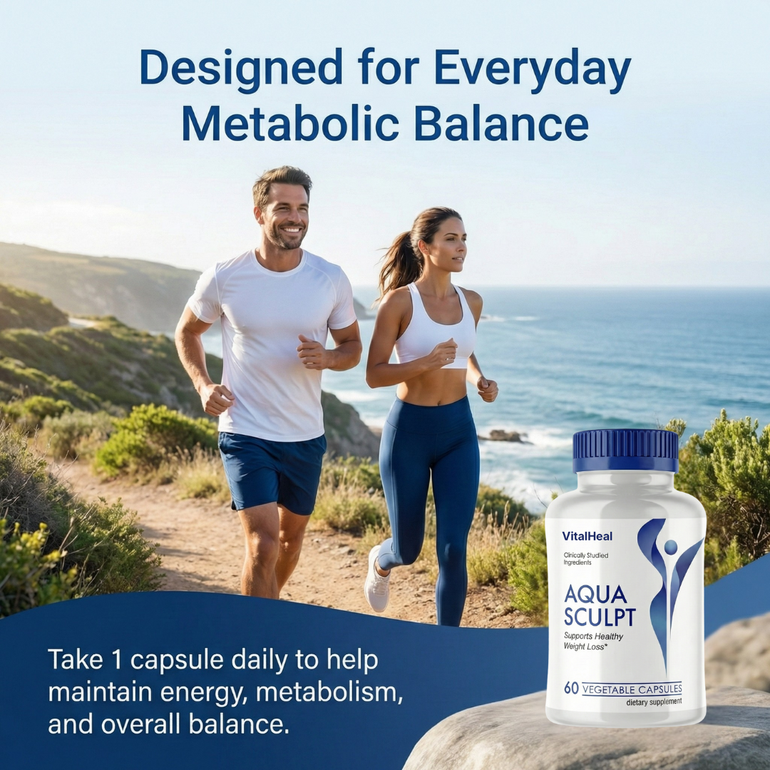 Aqua Sculpt – Weight Loss Support Supplement with L-Carnitine for Metabolic Support