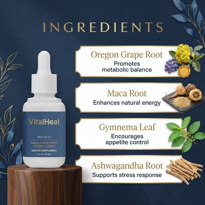 Blue Burn – Liquid Herbal Drops