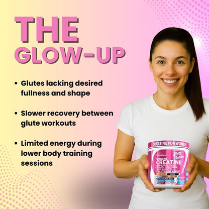 Creatine for Women + BCAA, Collagen & Vitamins – Daily Strength Mix