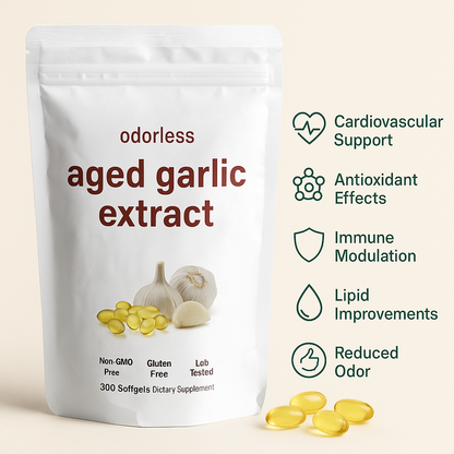 Aged Garlic Extract – Odorless High Potency