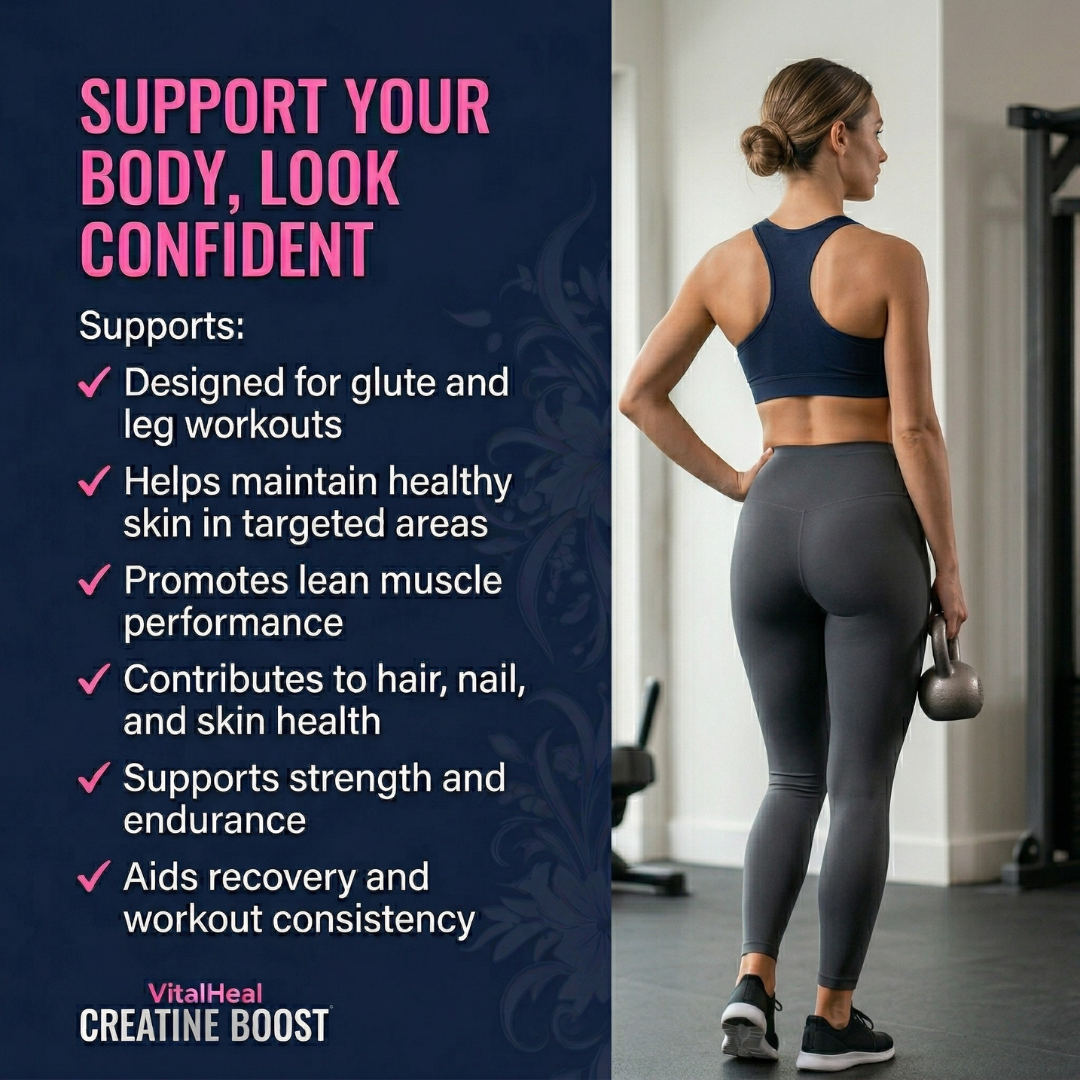 Creatine Boost – Creatine Supplement for Women with Collagen for Muscle Support & Recovery