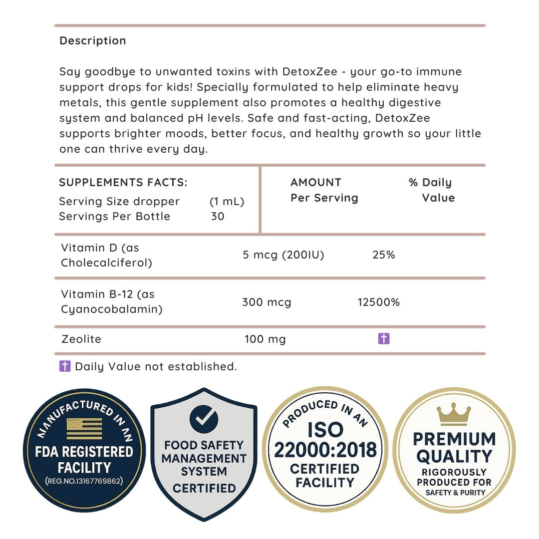 immune support drops for kids