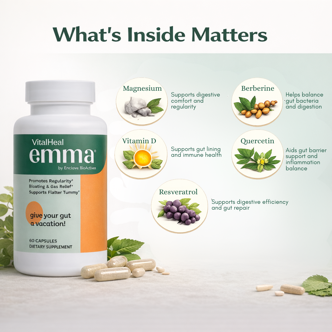 Emma Gut Health Daily Digestive Support for Bloating & Regularity
