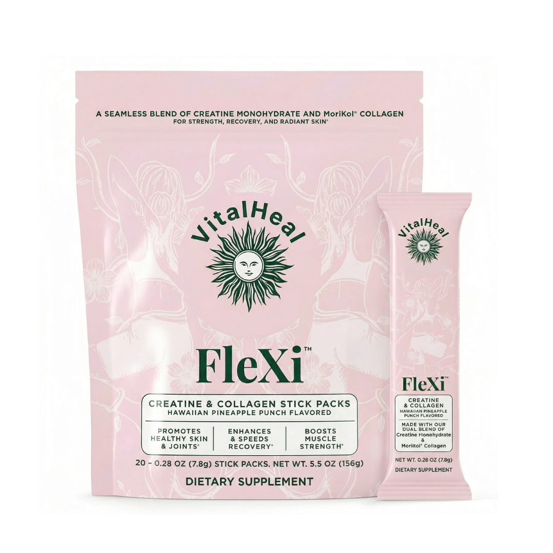 FleXi Creatine & Collagen Stick Packs – Strength, Recovery & Skin Health with 5g Creatine Monohydrate