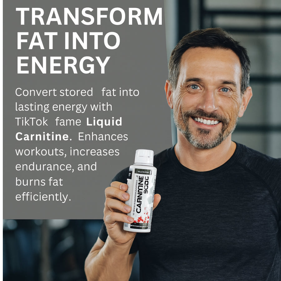 L-Carnitine 3000 Liquid – Workout Recovery & Metabolism Support