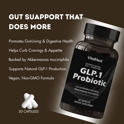 GLP-1 Probiotic for Gut Health and Natural Appetite Balance