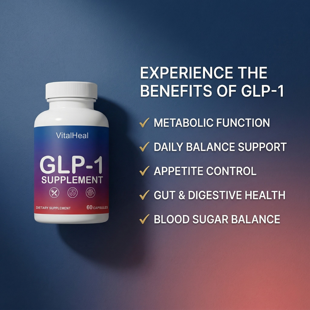 GLP-1 Supplement for Appetite Control, Gut Health & Metabolism Support