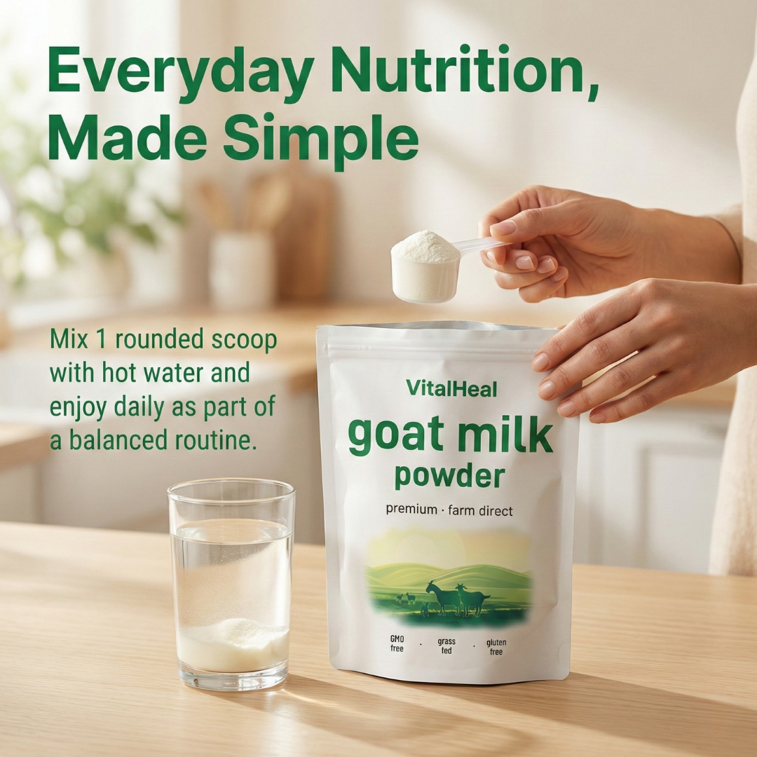 Goat Milk Powder – Powdered Goat Milk for Nutrition, Rich in Protein & Calcium