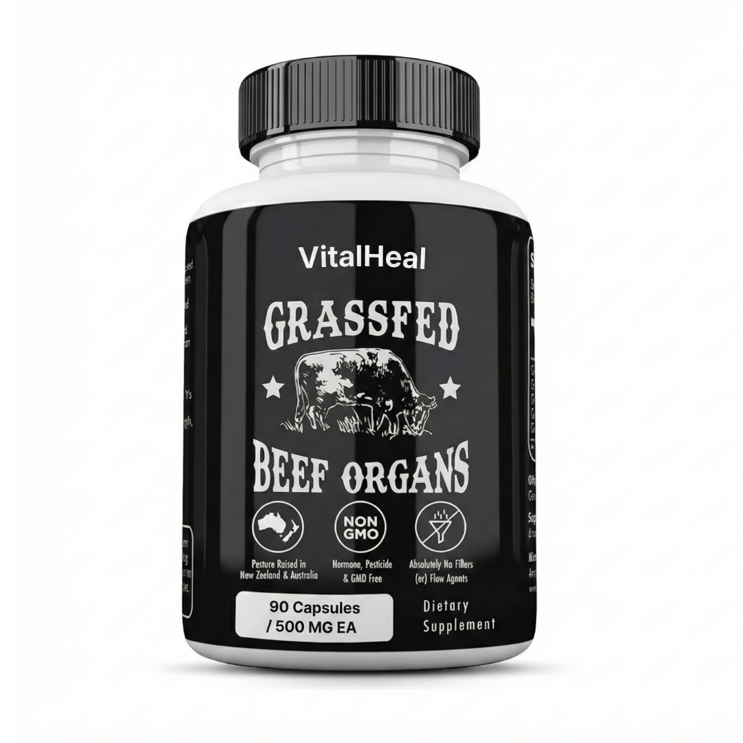 Grass Fed Beef Organs – Beef Organ Superfood Supplement for Energy, Immune & Digestive Support