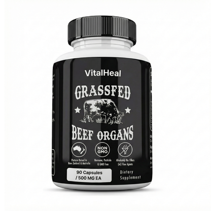 Grass Fed Beef Organs – Beef Organ Superfood Supplement for Energy, Immune & Digestive Support