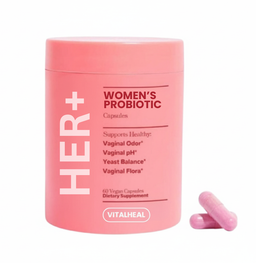 Vaginal Probiotic Capsules – with 5 Billion CFUs for pH & Odor Balance