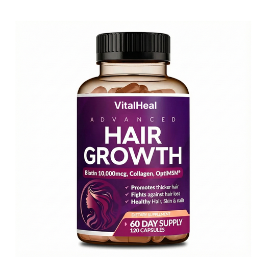 Biotin 10,000 mcg & Collagen Capsules