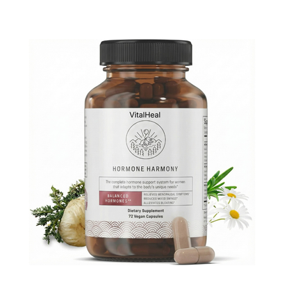 Hormone Harmony – Hormone Balance Supplement for Menopause Relief, Hot Flashes & Mood Support