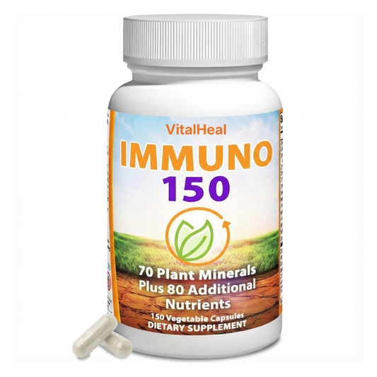 Immuno 150 – Immune Support Supplement with Plant-Based Minerals and Vitamins
