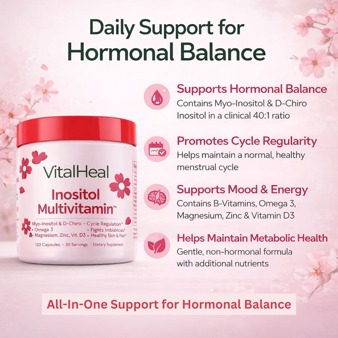 Inositol Multivitamin - Hormonal Balance & Wellness for Women