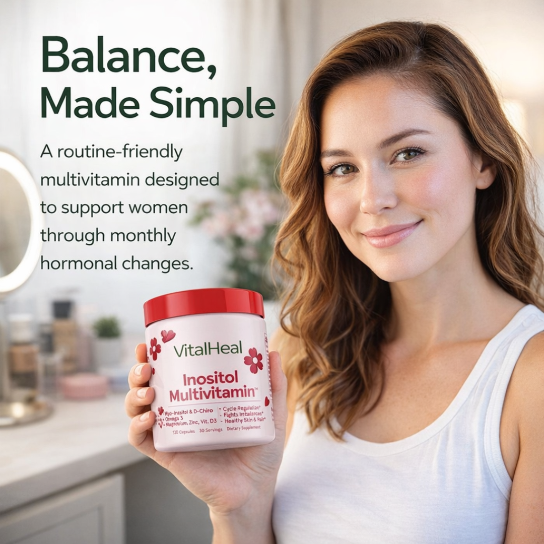 Inositol Multivitamin - Hormonal Balance & Wellness for Women