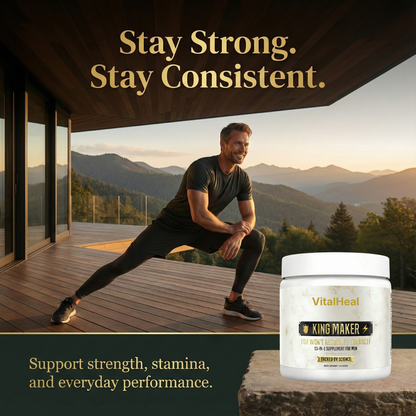 King Maker 13-in-1 Supplement for Men – Male Performance, Muscle Support & Circulation Improvement