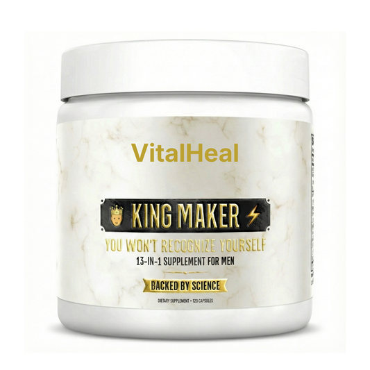 King Maker 13-in-1 Supplement for Men – Male Performance, Muscle Support & Circulation Improvement