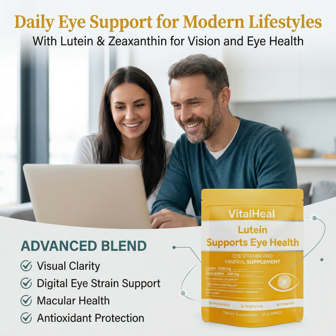 Lutein Gummies – Eye Vitamins Gummies with 40mg Lutein & Antioxidants, Vision Support