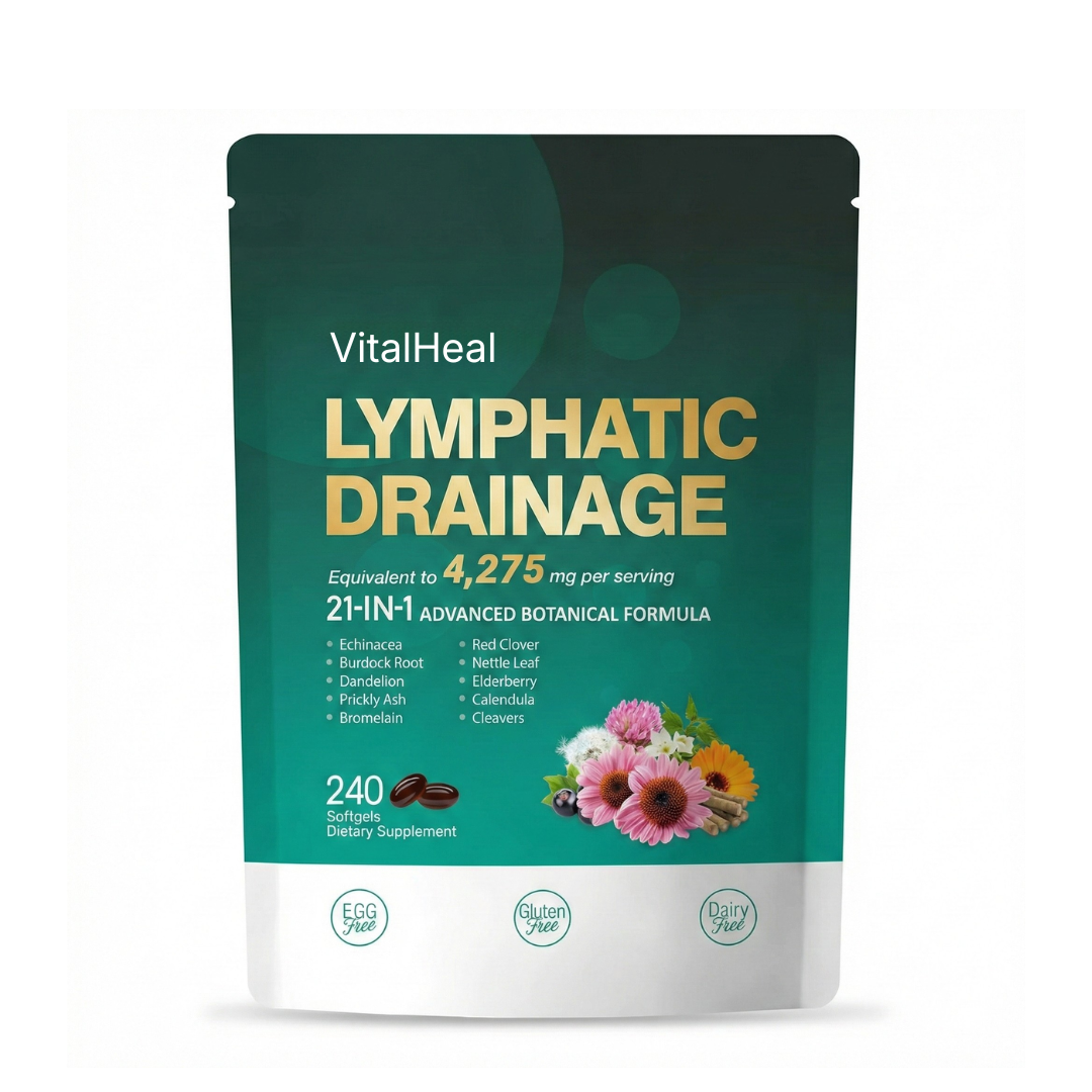 Lymphatic Drainage – 21-in-1 Herbal Supplement for Lymph & Immune Support