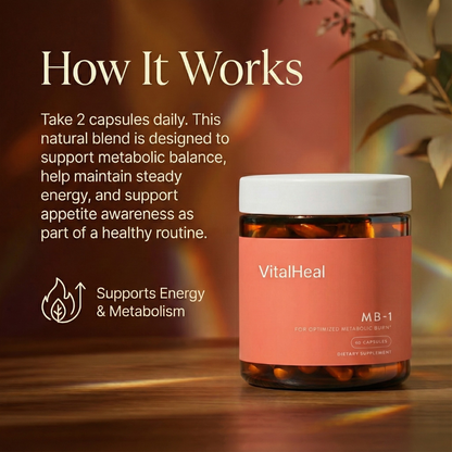 MB-1 Metabolic Support with Probiotics for Appetite & Energy Balance